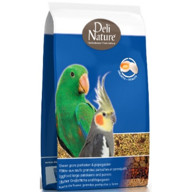 Deli Nature υγρή αυγοτροφή για μεγάλους & μεσαίους παπαγάλους 800gr