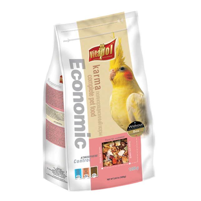 Vitapol economic τροφή για κοκατιλ 1,2kg Vitapol economic τροφή για κοκατιλ 1,2kg