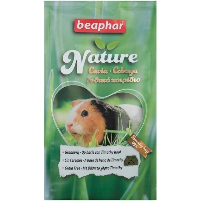 Beaphar nature guinea pig για ινδικά χοιρίδια 1250gr