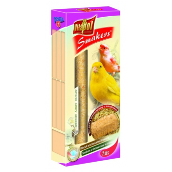 Vitapol παστέλι για καναρίνια μπισκότο & σουσάμι 50gr Vitapol παστέλι για καναρίνια μπισκότο & σουσάμι 50gr