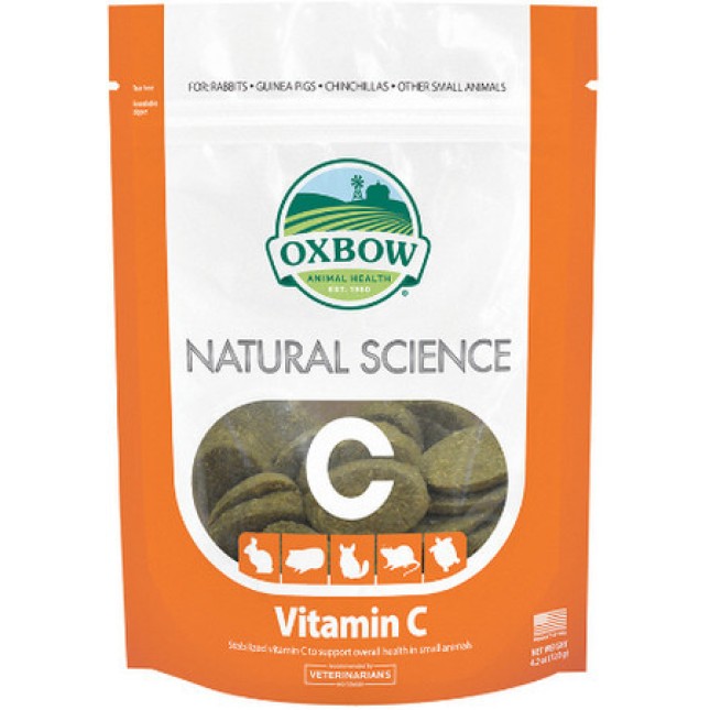 Oxbow συμπλήρωμα διατροφής Vitamin C 120gr 60tabs