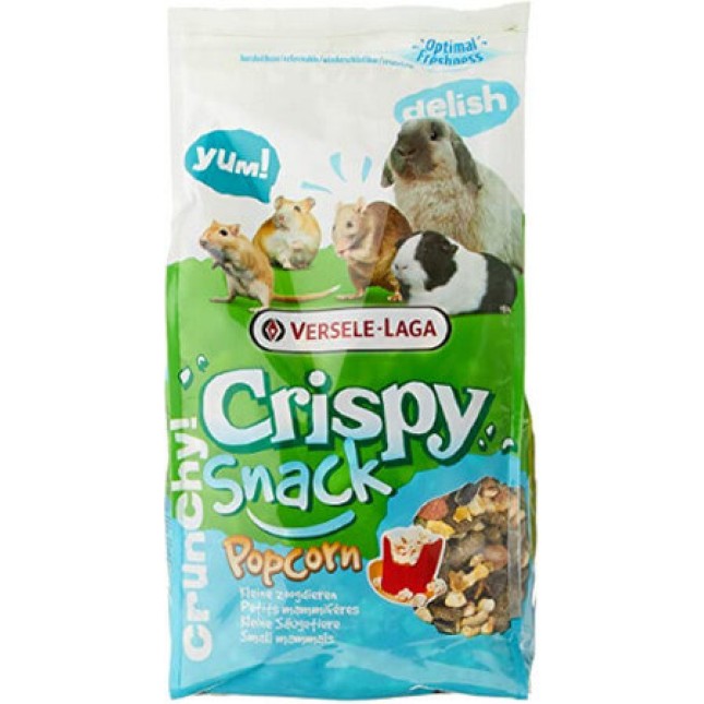 Versele-laga Crispy Snack popcorn συμπλ/κή τροφή για τρωκτικά 650gr