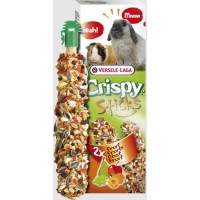 Versele-Laga Crispy Στικς για Κουνέλια/Ινδικά Χοιρίδια με Φρούτα 2x55gr