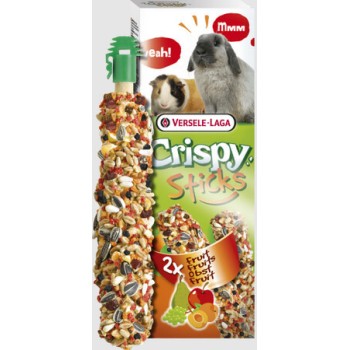 Versele-Laga Crispy Στικς για Κουνέλια/Ινδικά Χοιρίδια με Φρούτα 2x55gr Versele-Laga Crispy Στικς για Κουνέλια/Ινδικά Χοιρίδια με Φρούτα 2x55gr