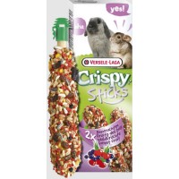 Versele-Laga Crispy Στικς για Κουνέλια/Τσιντσιλά με Φρούτα του Δάσους 2x55gr