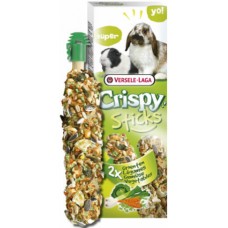 Versele-Laga Crispy Στικς για Κουνέλια/Ινδικά Χοιρίδια με Λαχανικά 2x55gr Versele-Laga Crispy Στικς για Κουνέλια/Ινδικά Χοιρίδια με Λαχανικά 2x55gr