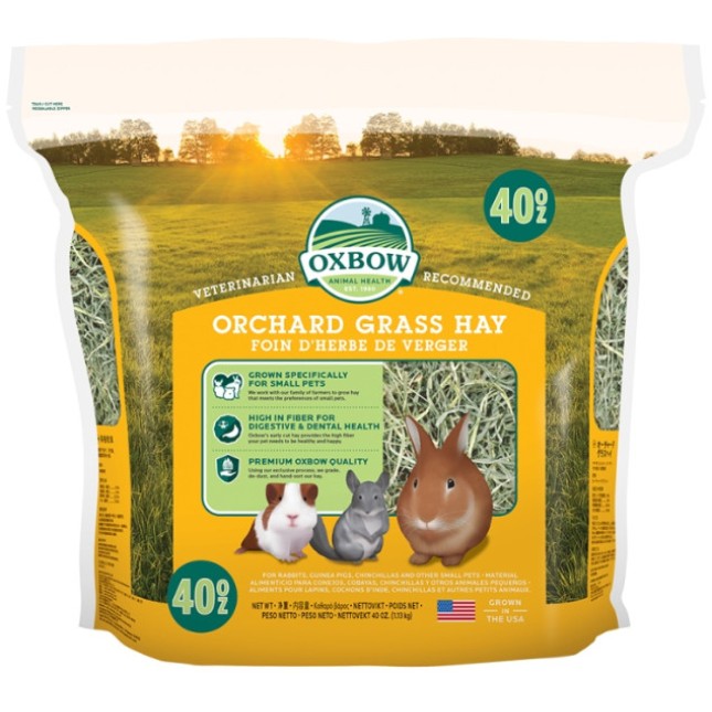 Oxbow χόρτο για τρωκτικά orchard grass hay 1,13kg Oxbow χόρτο για τρωκτικά orchard grass hay 1,13kg