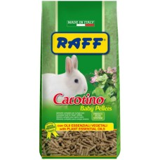 Raff carotino baby πλήρης τροφή σε μορφή πελλετ για κουνελάκια 900gr