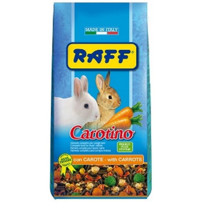 Raff carotino τροφή για κουνέλια 800gr
