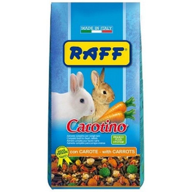 Raff carotino τροφή για κουνέλια 800gr Raff carotino τροφή για κουνέλια 800gr