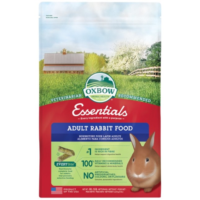 Oxbow  πλήρη τροφή Adult Rabbit