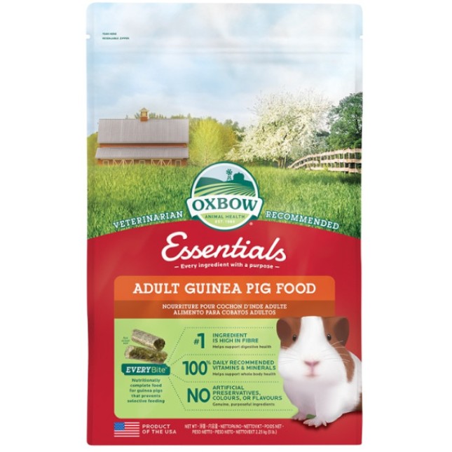 Oxbow πλήρη τροφή Adult Guinea Pig 2.28kg Oxbow πλήρη τροφή Adult Guinea Pig 2.28kg