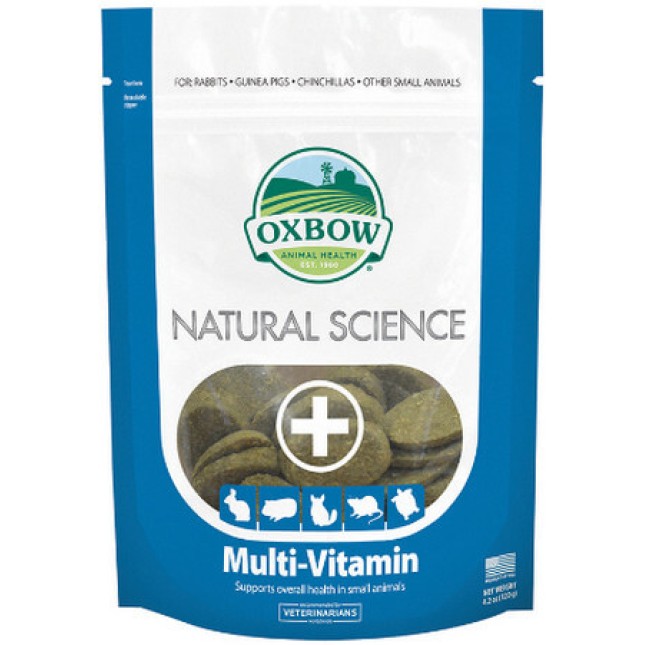 Oxbow συμπλήρωμα διατροφής Mutltivitamin 120gr-60tabs Oxbow συμπλήρωμα διατροφής Mutltivitamin 120gr-60tabs