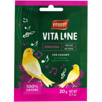 Vitapol Vita Line Σπόροι Sing-song Καναρινιών 20gr Vitapol Vita Line Σπόροι Sing-song Καναρινιών 20gr