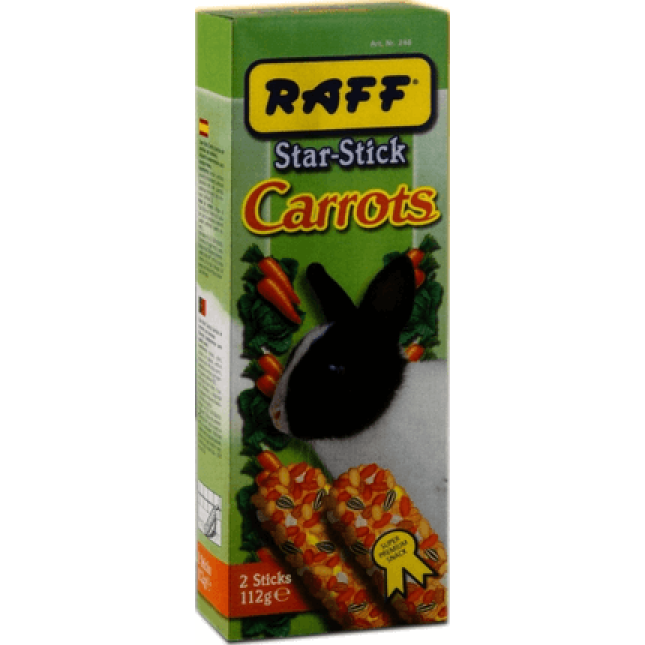 Raff rabbit carrots στικ για κουνέλια με καρότο Raff rabbit carrots στικ για κουνέλια με καρότο