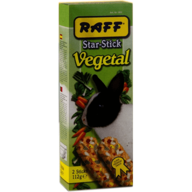 Raff stick λαχανικών για μικρά κουνέλια Raff stick λαχανικών για μικρά κουνέλια