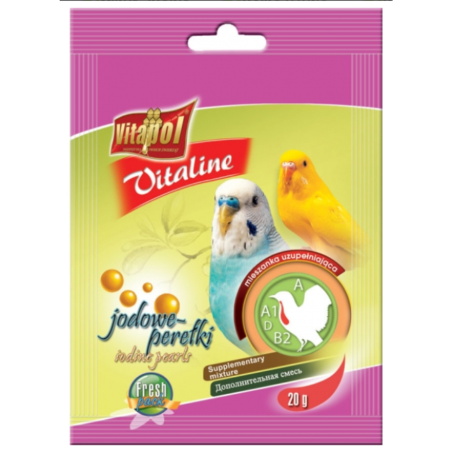 Vitapol συμπλήρωμα διατροφής για παπαγαλάκια