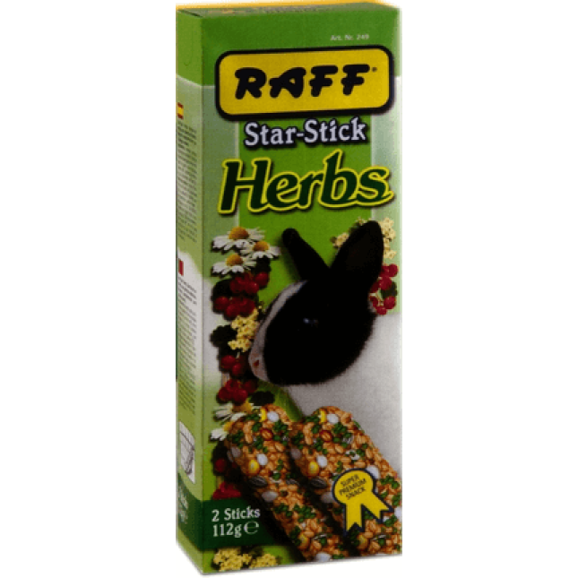 Raff rabbit herbs στικ με βότανα για κουνέλια Raff rabbit herbs στικ με βότανα για κουνέλια
