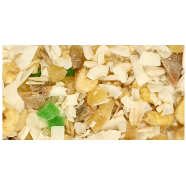 Vitapol snack με εξωτικά φρούτα για παπαγάλους 200gr