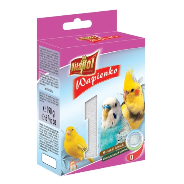 Vitapol πέτρα πουλιών φυσική xl 190gr Vitapol πέτρα πουλιών φυσική xl 190gr