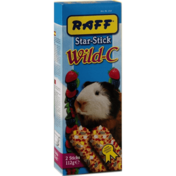 Raff στικ star cavie wild για ινδικά χοιρίδια με άγρια φρούτα Raff στικ star cavie wild για ινδικά χοιρίδια με άγρια φρούτα