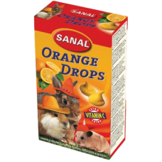 Sanal σταγόνες πορτοκαλιού για τρωκτικά 45gr Sanal σταγόνες πορτοκαλιού για τρωκτικά 45gr