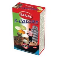 Sanal σταγόνες 3-colore κατάλληλες για χάμστερ, κουνέλια και ινδικά χοιρίδια