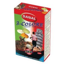 Sanal σταγόνες 3-colore κατάλληλες για χάμστερ, κουνέλια και ινδικά χοιρίδια