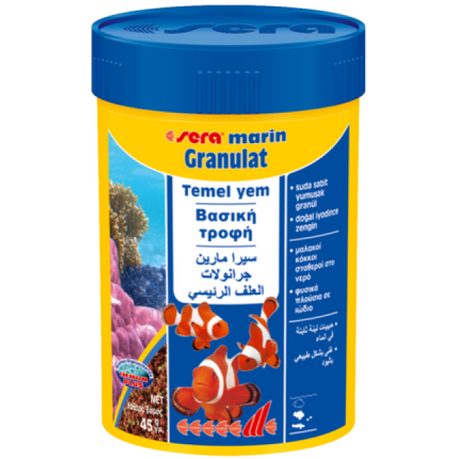 Sera marine granules  τροφή σε κόκκους