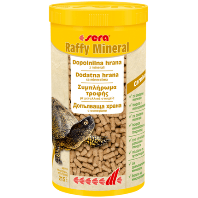 Sera Raffy Mineral συμπληρωματική τροφή για χελώνες νερού Sera Raffy Mineral συμπληρωματική τροφή για χελώνες νερού