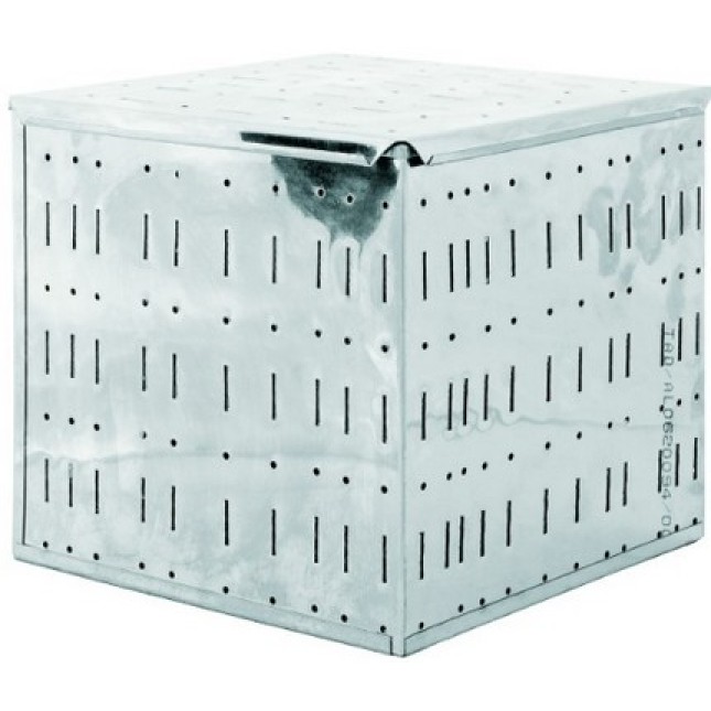 Καλούπι τυριού τετράγωνο inox 18x18x18cm Καλούπι τυριού τετράγωνο inox 18x18x18cm
