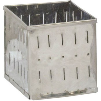 Καλούπι τυριού τετράγωνο inox 13x11x12cm Καλούπι τυριού τετράγωνο inox 13x11x12cm