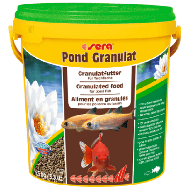 Sera pond granulat τροφή σε στικ για μεγαλύτερα ψάρια λίμνης