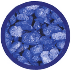 Χαλίκι ενυδρείου μπλε 2-3mm 10kg