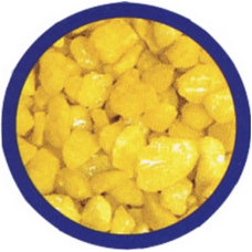 Χαλίκι ενυδρείου κίτρινο 2-3mm 10kg