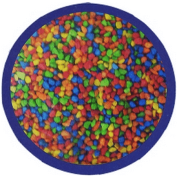 Χαλίκι ενυδρείου πολύχρωμο 2-3mm 10kg Χαλίκι ενυδρείου πολύχρωμο 2-3mm 10kg