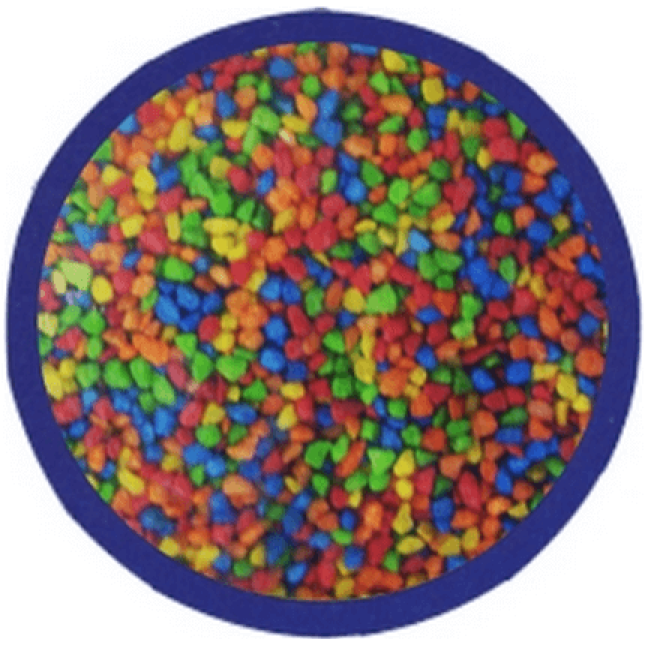 Χαλίκι ενυδρείου πολύχρωμο 2-3mm 10kg Χαλίκι ενυδρείου πολύχρωμο 2-3mm 10kg