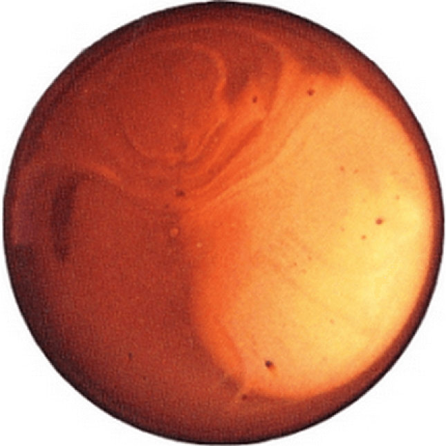 Μπάλες διακοσμητικές ενυδρείου γυάλινες amber 40mm Μπάλες διακοσμητικές ενυδρείου γυάλινες amber 40mm