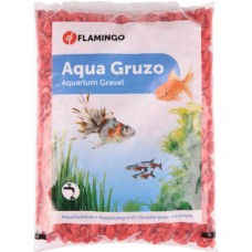 Flamingo χαλίκι ενυδρείου neon κόκκινο 1kg Flamingo χαλίκι ενυδρείου neon κόκκινο 1kg