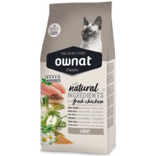 Ownat τροφή για υπέρβαρες γάτες light 1.5kg