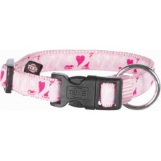 Trixie περιλαίμιο hearts 35-55cm/20mm ροζ Trixie περιλαίμιο hearts 35-55cm/20mm ροζ