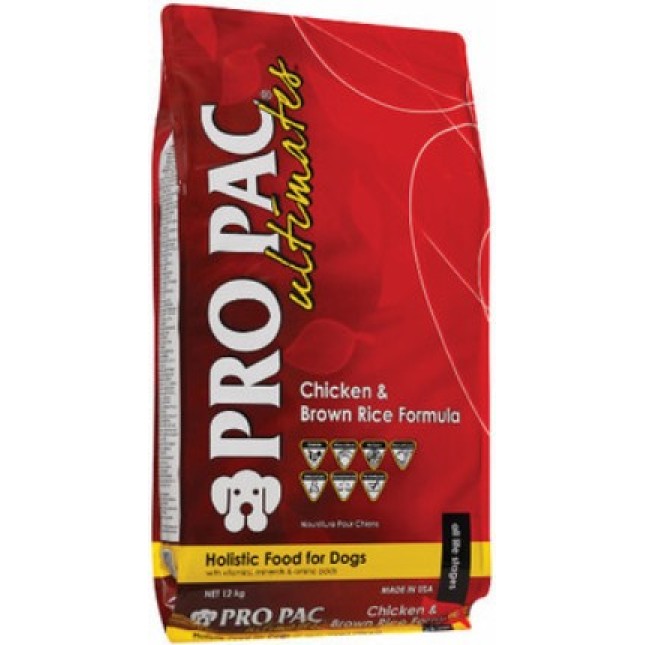 Pro Pac ultimates κοτόπουλο & καστανό ρύζι 12kg Pro Pac ultimates κοτόπουλο & καστανό ρύζι 12kg