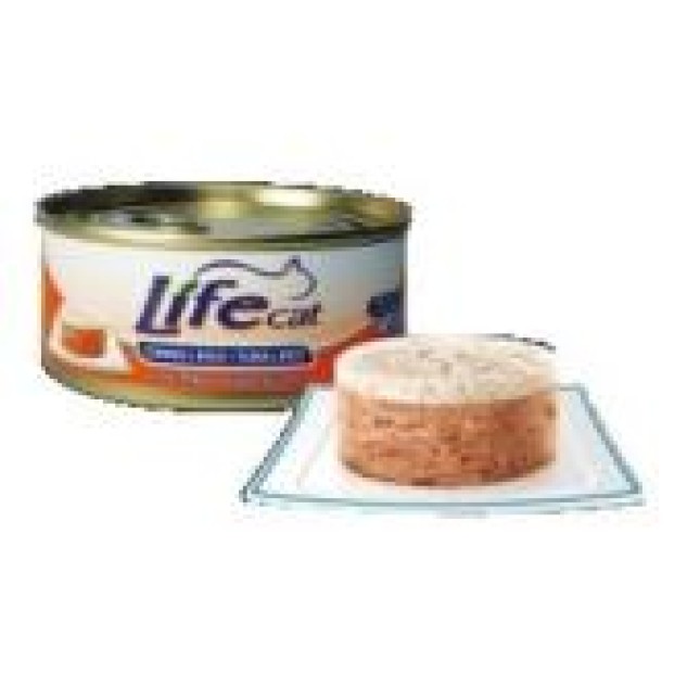 LifeCat τόνος & ρύζι με μαρίδα 160gr