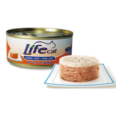 LifeCat τόνος & ρύζι με κοτόπουλο 160gr