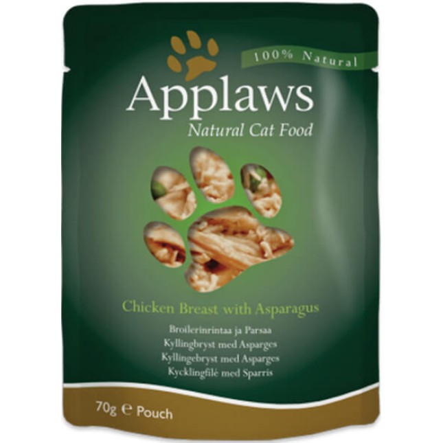 Applaws φακελάκι cat κοτόπουλο/σπαράγγια 70γρ Applaws φακελάκι cat κοτόπουλο/σπαράγγια 70γρ