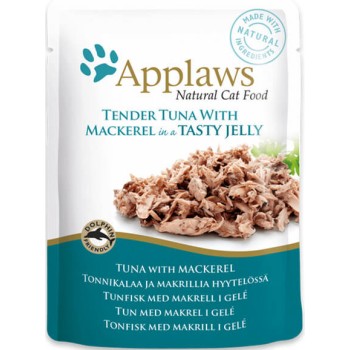 Applaws φακελάκι cat jelly τόνος-σκουμπρί 70γρ Applaws φακελάκι cat jelly τόνος-σκουμπρί 70γρ