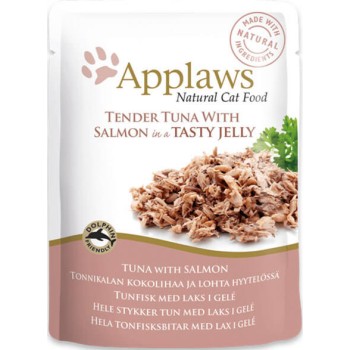 Applaws φακελάκι cat jelly τόνος-σολομό 70γρ Applaws φακελάκι cat jelly τόνος-σολομό 70γρ