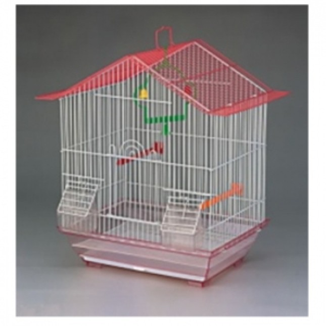 Κλουβί πτηνών πυραμίδα 35x26x44 cm Κλουβί πτηνών πυραμίδα 35x26x44 cm