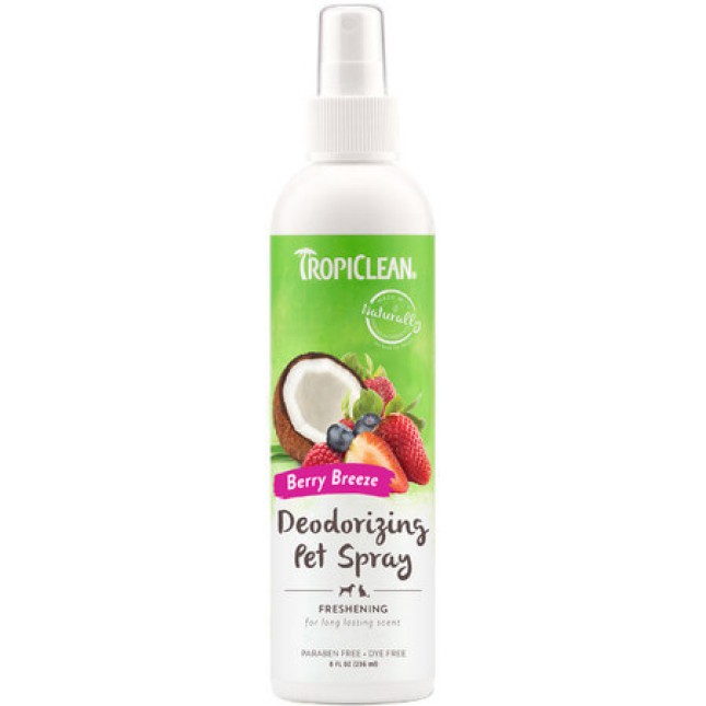TropiClean κολώνια βατόμουρο spray 236ml TropiClean κολώνια βατόμουρο spray 236ml