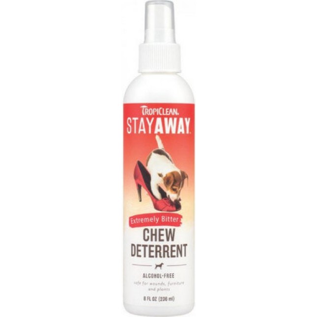 TropiClean Stay Away αποτρεπτικό μασήματος 236ml TropiClean Stay Away αποτρεπτικό μασήματος 236ml